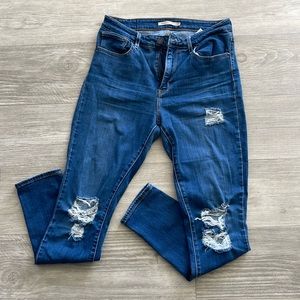 Levis 721 High Rise skinny jeans